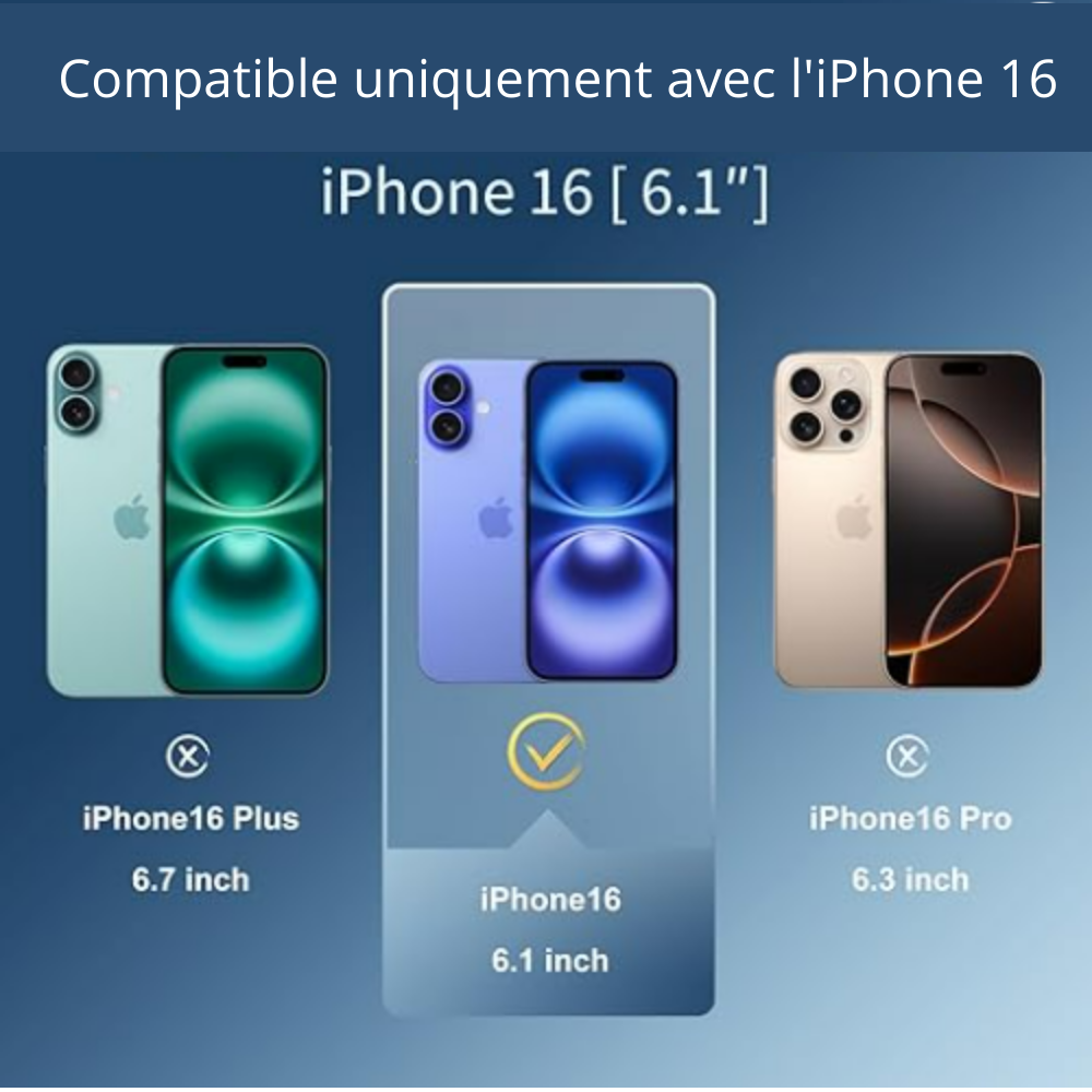 Coque pour iPhone 16 - KADO Gallerie