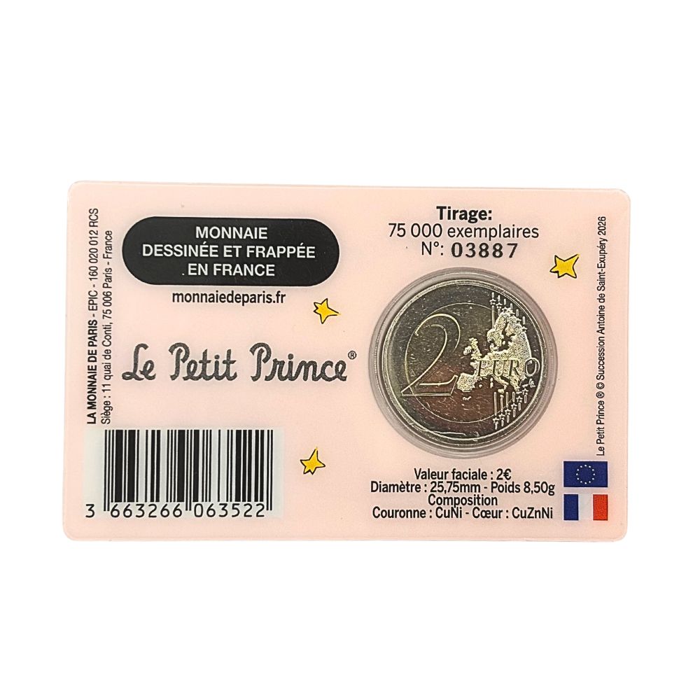 Le Petit Prince 80 ANS - Le livre - Qualité BU – Millésime 2026 –  Tirage numéroté