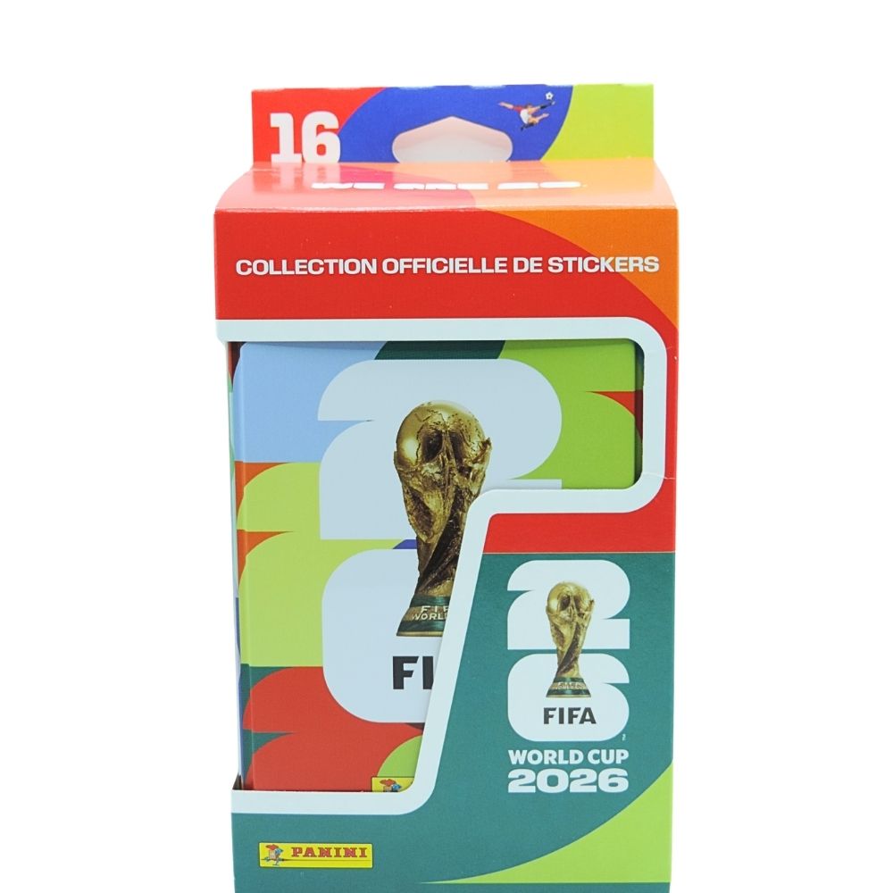 Panini collection Boite métal Grand Format de Stickers- Coupe du monde de la FIFA 2026™