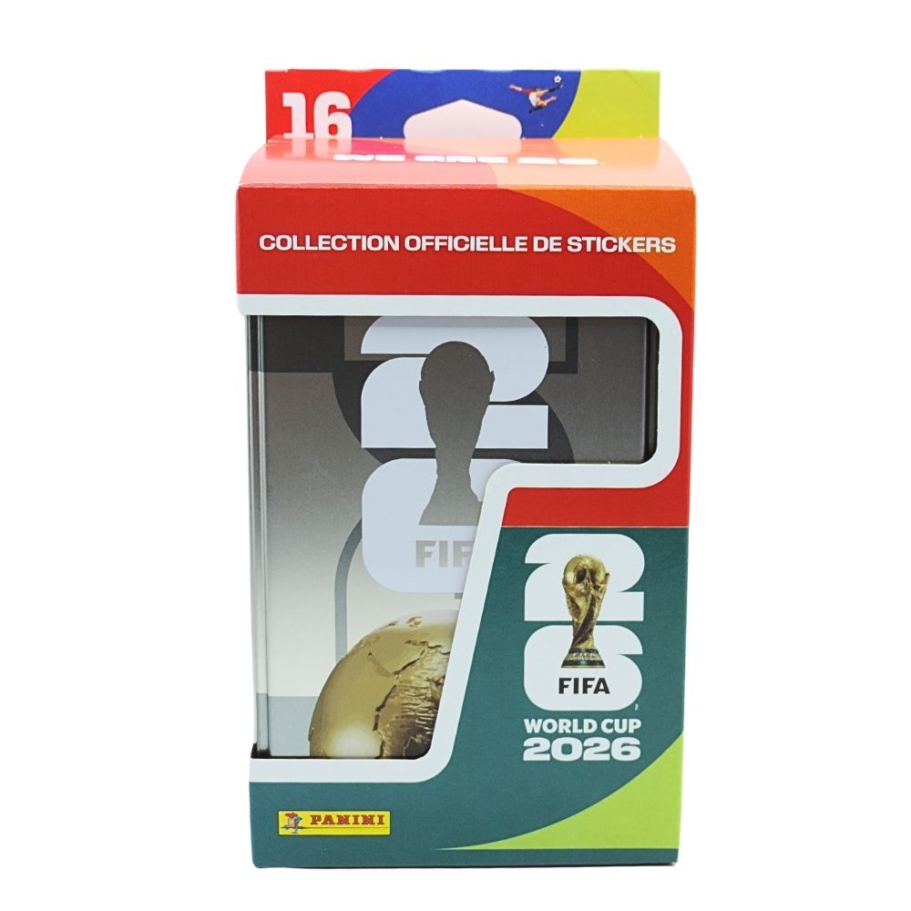 Panini collection Boite métal Gris Grand Format de Stickers- Coupe du monde de la FIFA 2026™