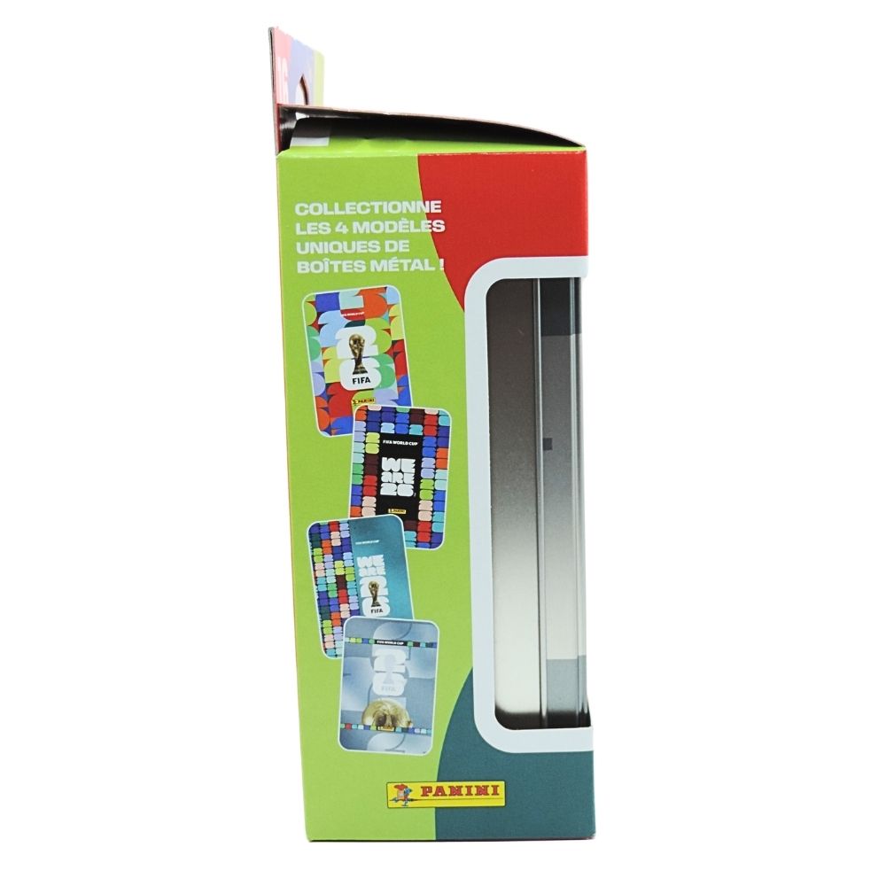 Panini collection Boite métal Gris Grand Format de Stickers- Coupe du monde de la FIFA 2026™