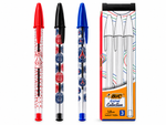 Stylos BIC Cristal Paris Saint-Germain officiels – détail licence PSG