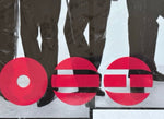 BTS ARIRANG Modern Korea Vinyl – Détail du logo ARIRANG rouge en bas de la pochette collector