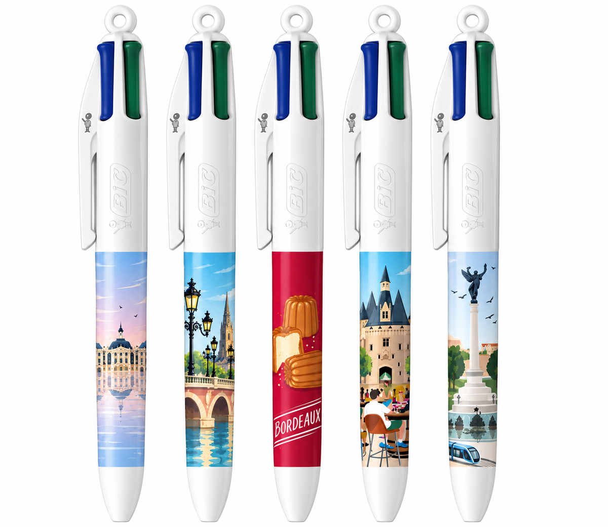 Collection BIC 4 Couleurs -Édition Bordeaux
