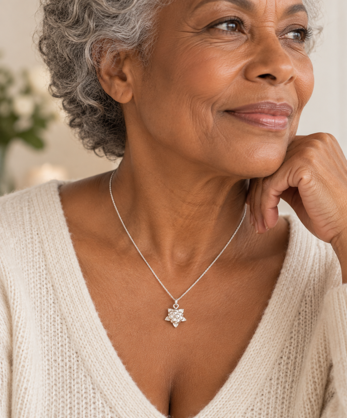 Collier Hjortron en Argent Fait Main – Bijou Baie Dorée du Nord à Collectionner