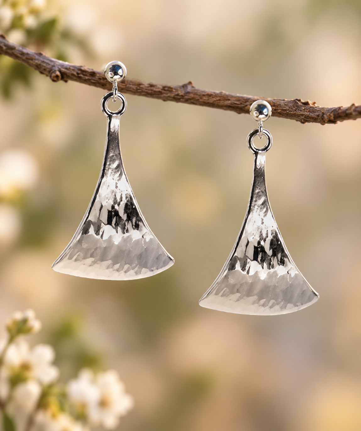 Boucles d’Oreilles Stora Sjöfallet en Argent Fait Main – Bijou Nordique à Collectionner