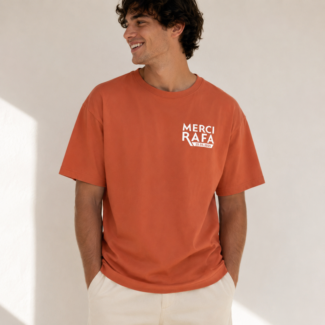 T-shirt XL « Merci Rafa » Roland-Garros 2025 – Édition Hommage