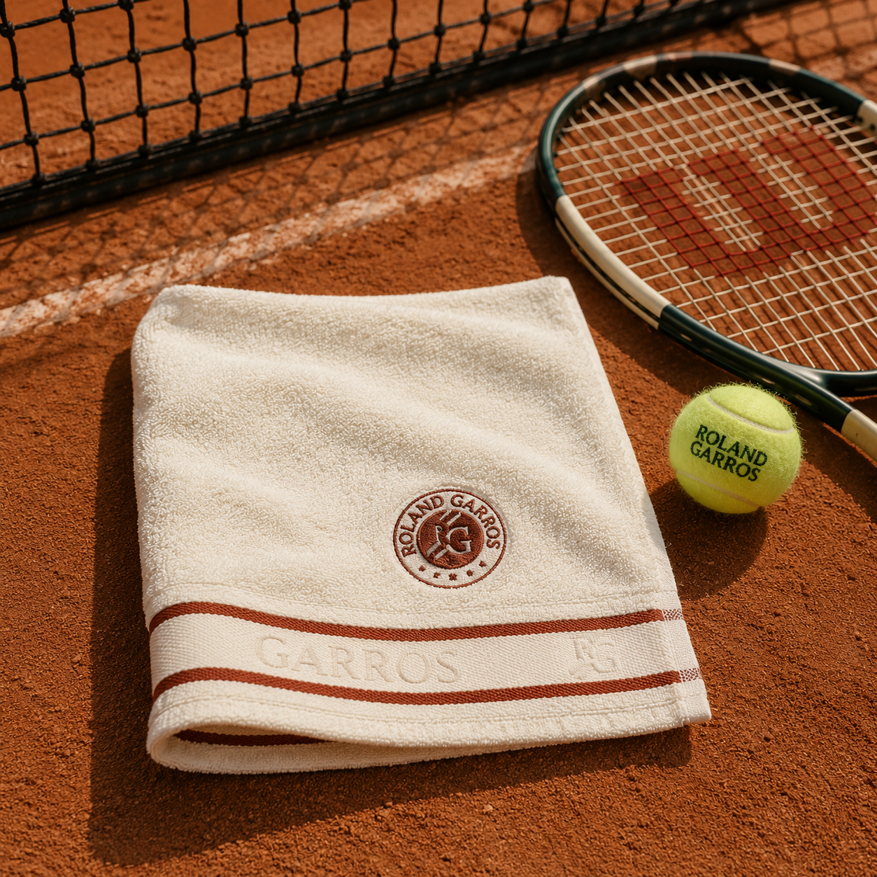 Serviette Officielle Roland-Garros Paris – Édition Collector