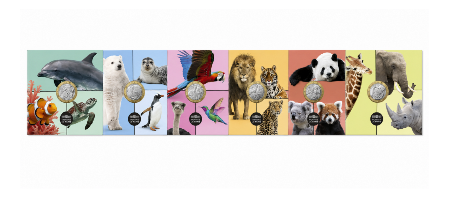 LES ANNIMAUX DU MONDE- Coffret complet