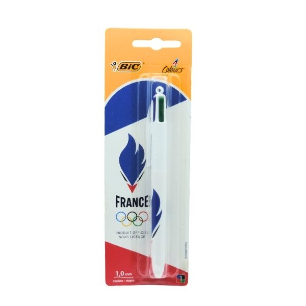 Stylo BIC 4 Couleurs – Édition Jeux Olympiques x Le Coq Sportif