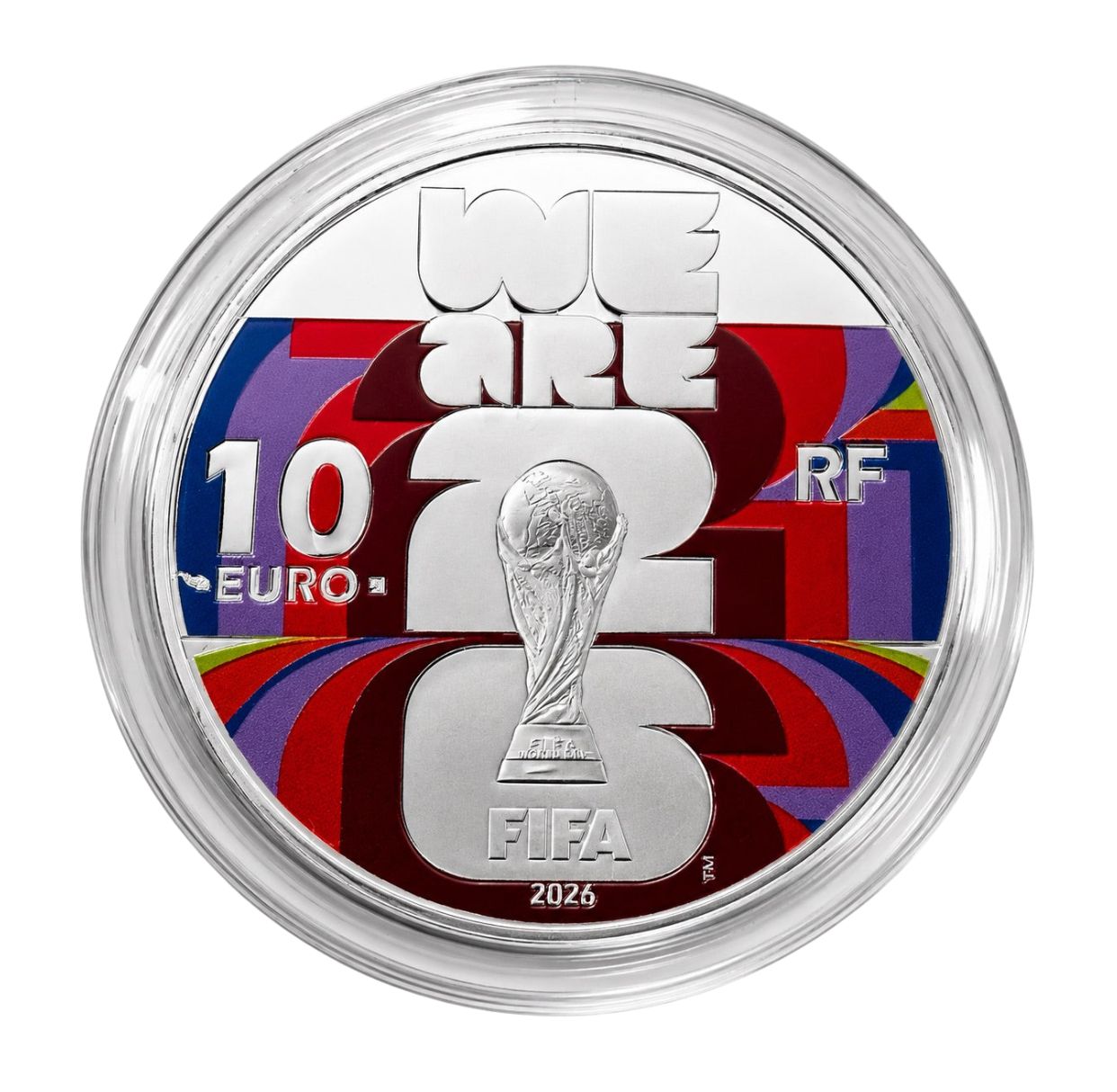 Pièce de Collection 10€ Argent – FIFA Coupe du Monde 2026™