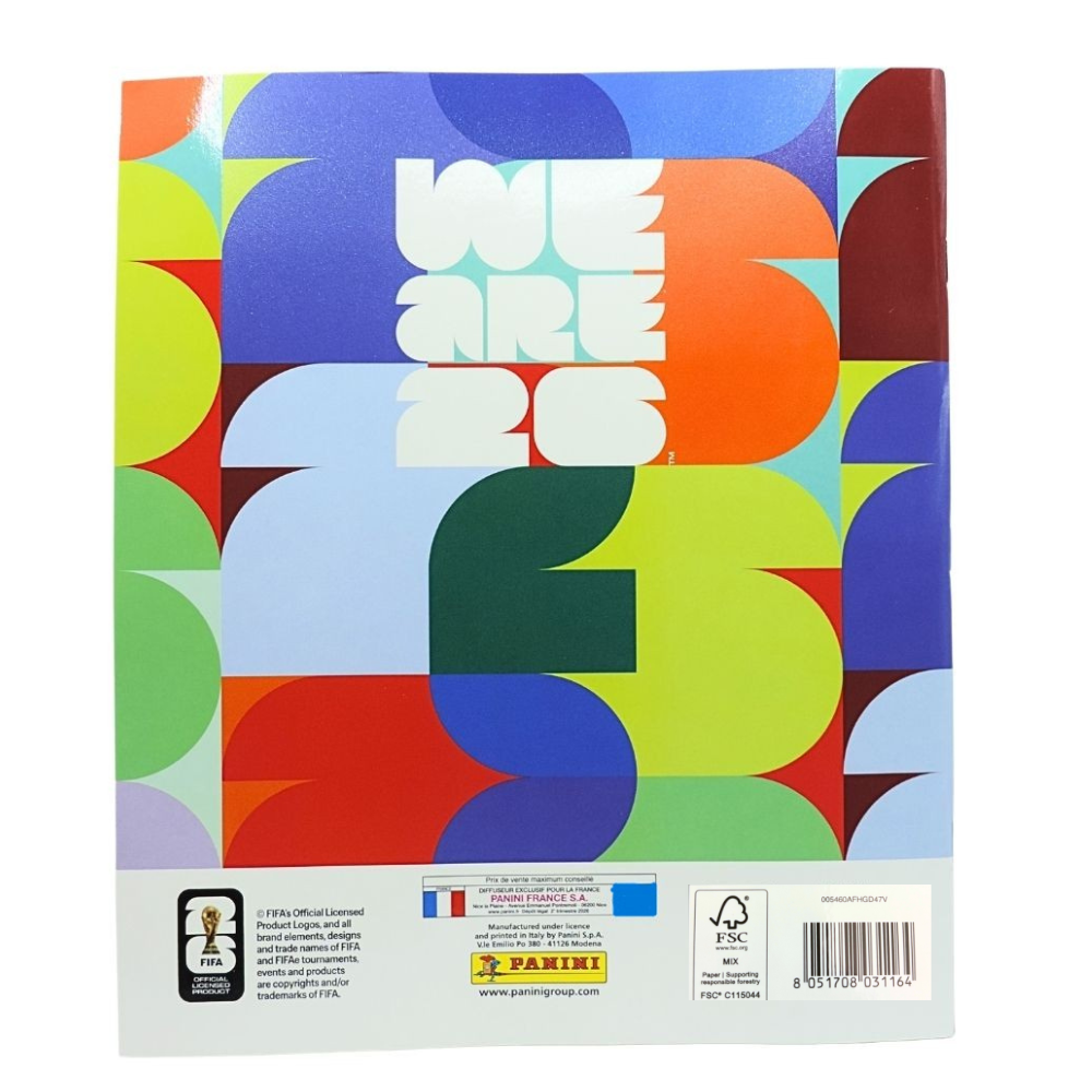 Panini Album de Stickers - Coupe du monde de la FIFA 2026™ (Hard Cover)
