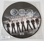BTS ARIRANG 613 Limited Edition Picture Disc Vinyl – face A avec les 7 membres en tenue noire devant un temple coréen – édition collector HYBE 2026