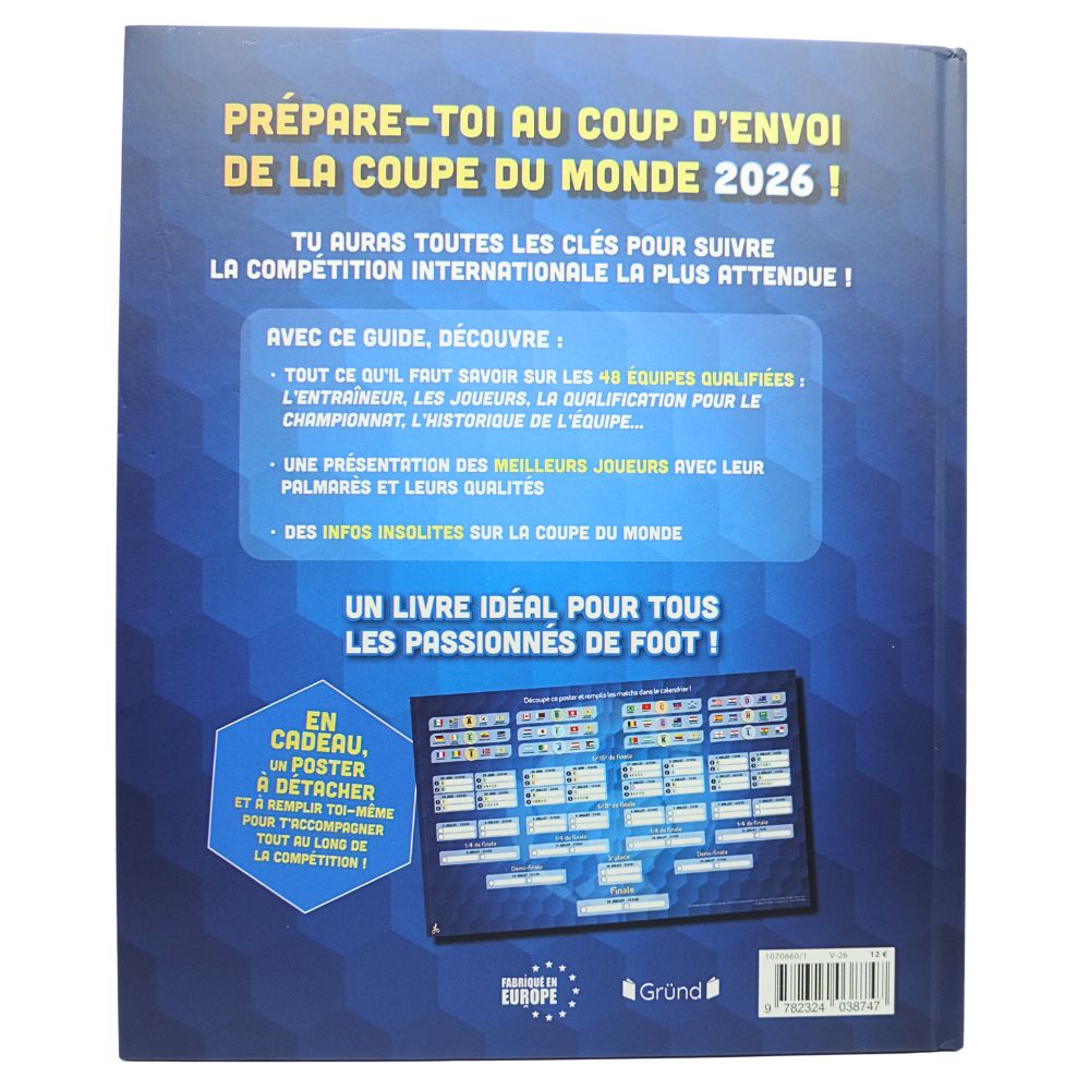 Guide de la Coupe du Monde 2026 – Éditions Gründ