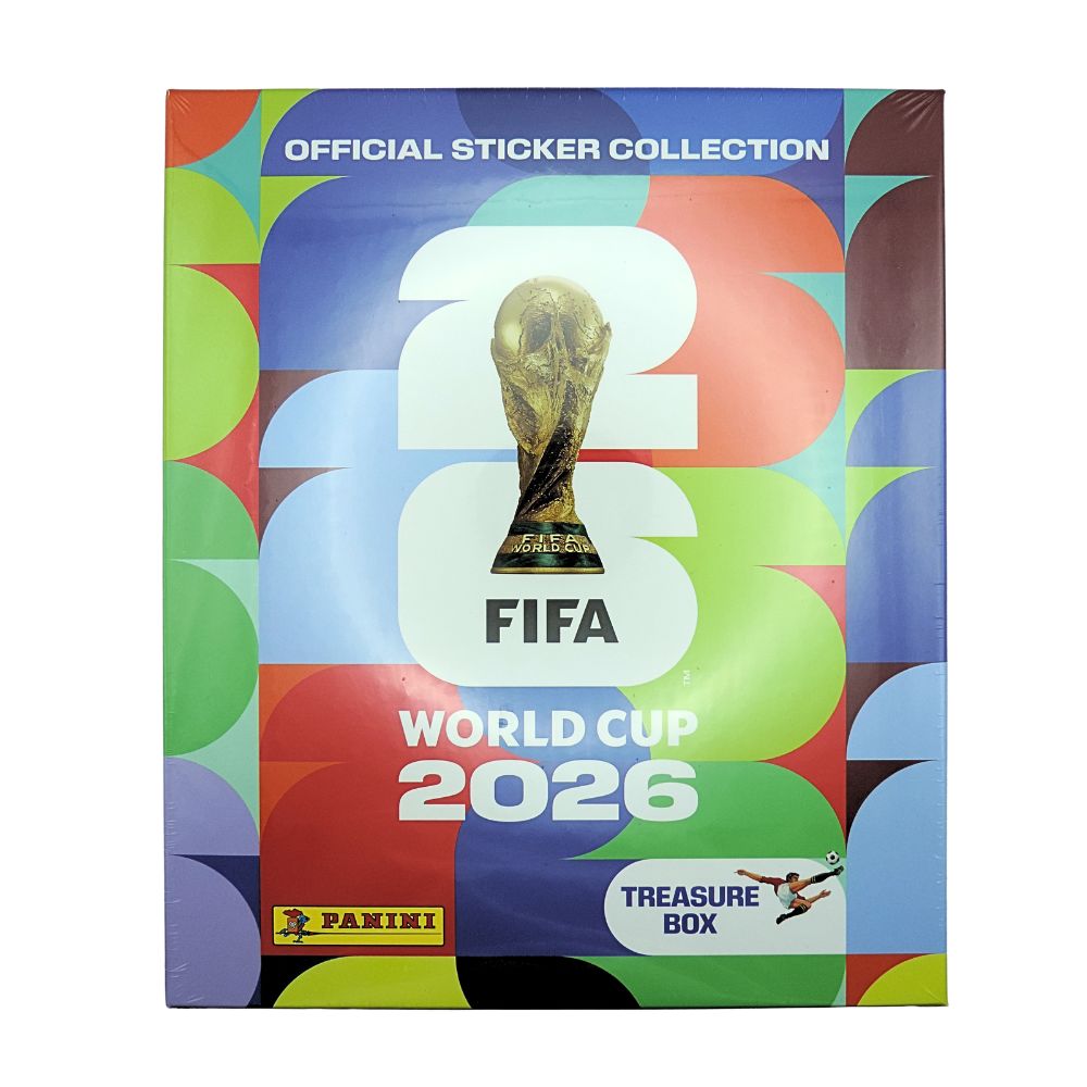 Panini FIFA World Cup 2026 – Treasure Box Collection Officielle de Stickers