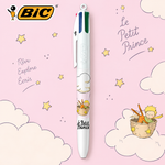 Stylo BIC 4 Couleurs Le Petit Prince 80 ans et ses quatre mines intégrées