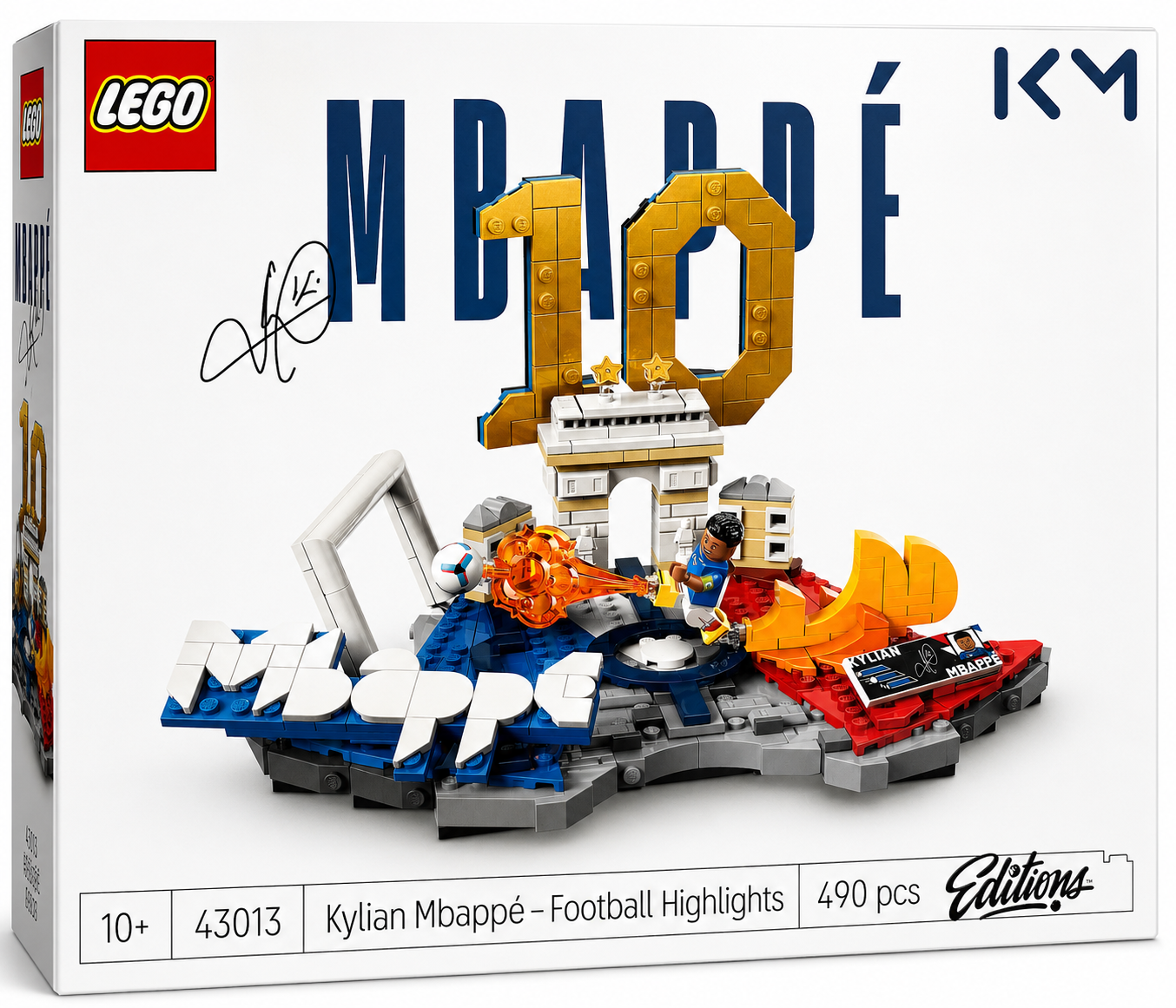 LEGO® Officielle -Kylian Mbappé - Collector - Coupe du Monde 2026