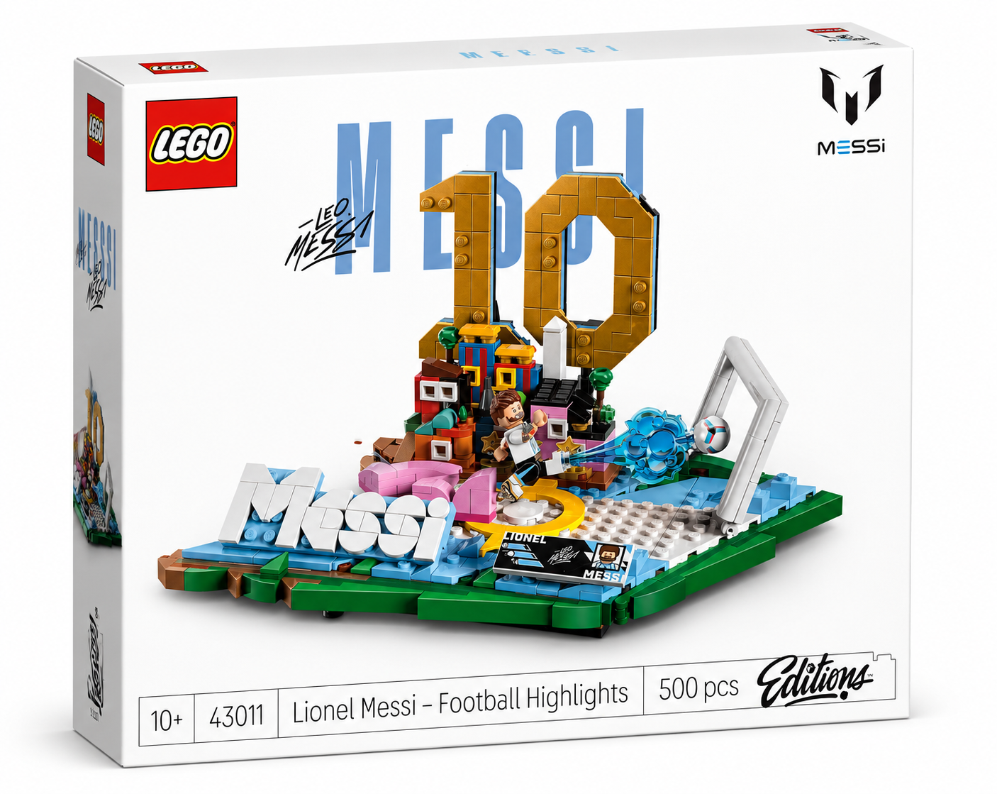Pièce Exclusive LEGO® -Lionel Messi - Collection Coupe du Monde FIFA 2026™