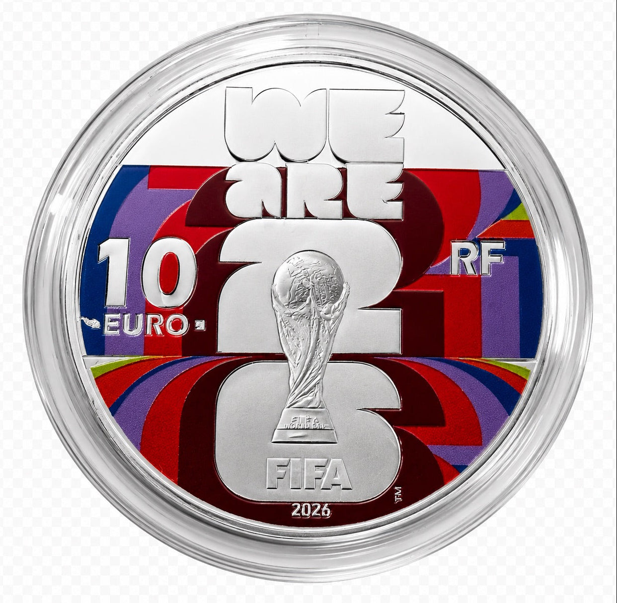 Pièce de Collection 10€ Argent – FIFA Coupe du Monde 2026™
