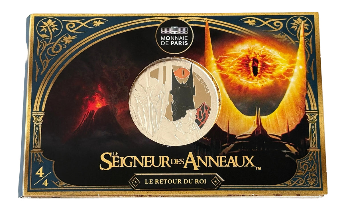 Monnaie de 50 Euros en argent Sauron et le Mordor 2026