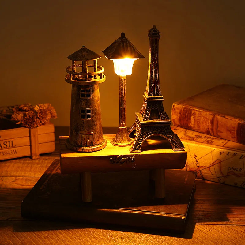 Décoration vintage de phare