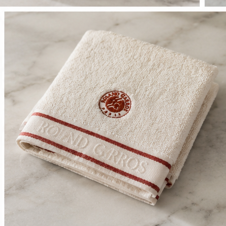 Serviette Officielle Roland-Garros Paris – Édition Collector