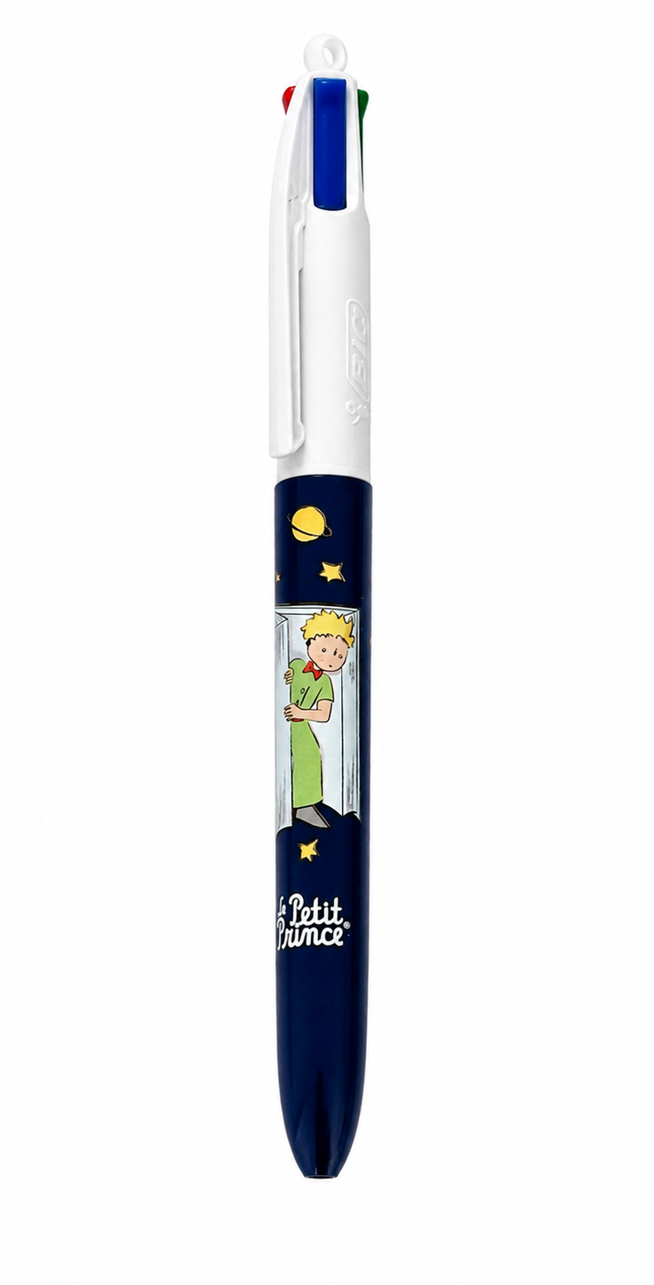 Stylo BIC 4 Couleurs Le Petit Prince édition collector 80 ans – vue de face