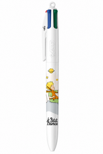 Stylo BIC 4 Couleurs Le Petit Prince décor le renard, édition collector 80 ans