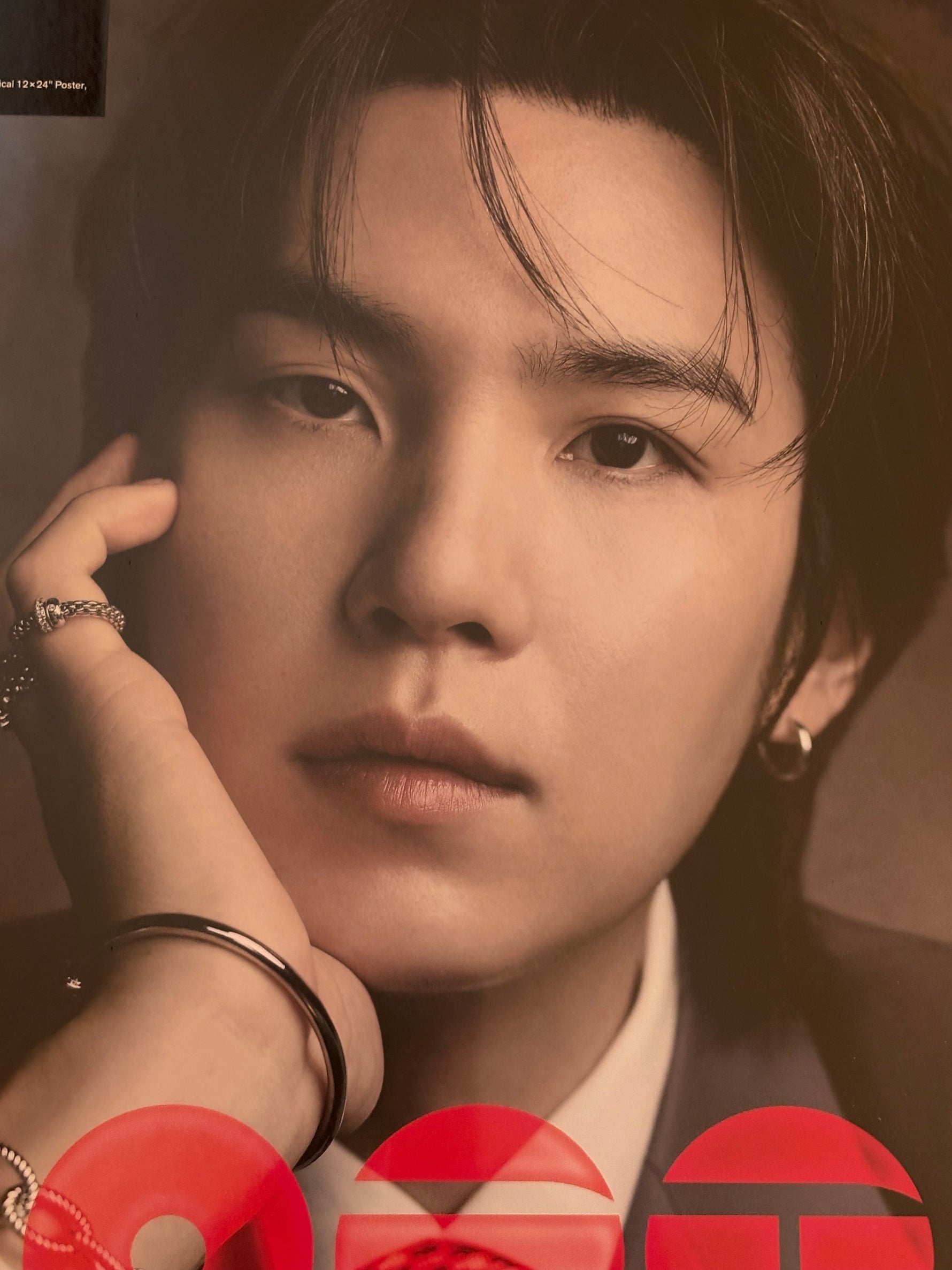 Suga BTS Arirang  vinyle détail 