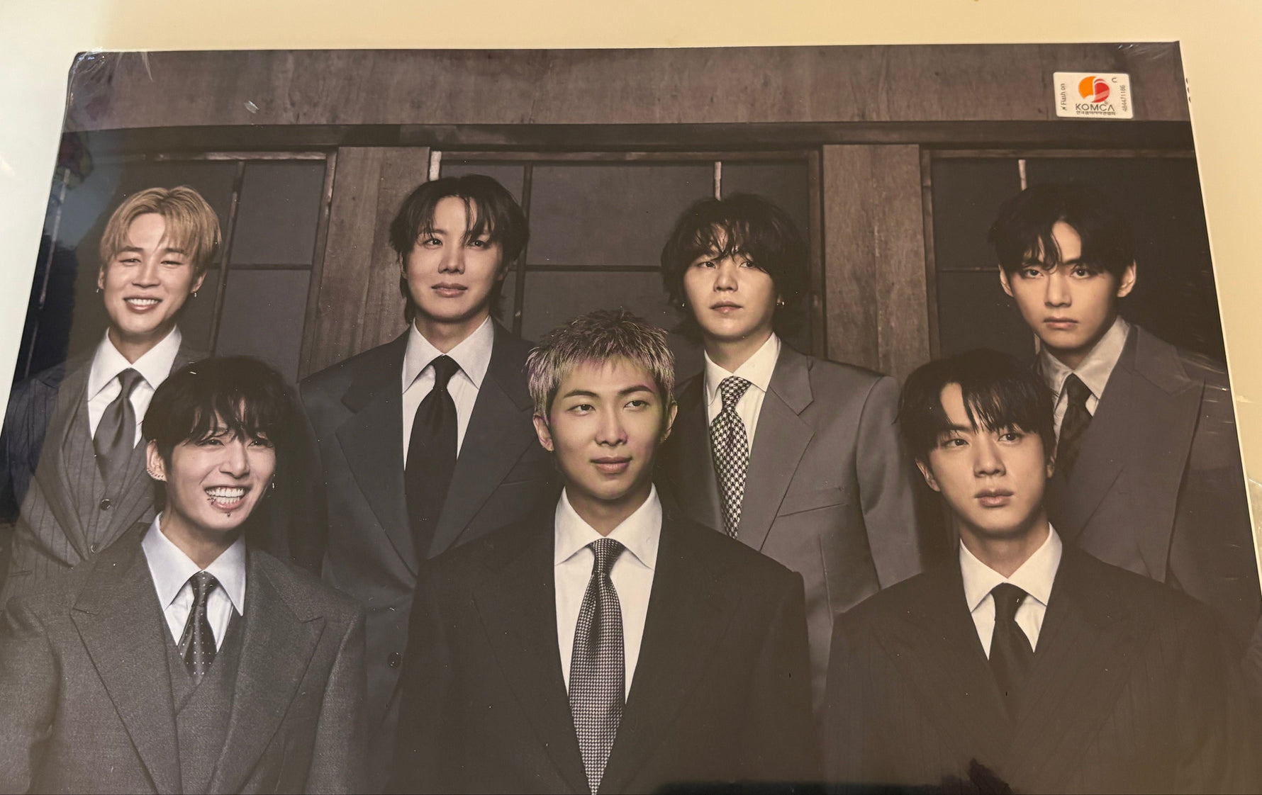 Album Suga f vinyle  BTS groupe