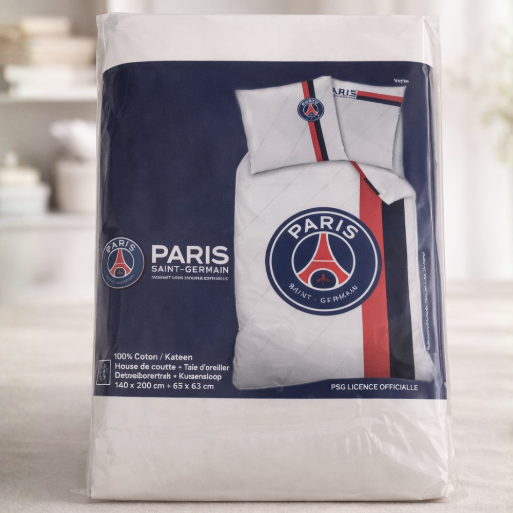 Parure de lit PSG collection Rétro