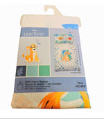Parure de lit officielle Le Roi Lion Disney – Housse couette Simba 140x200 cm enfant